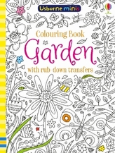 Colouring Book Garden with Rub Downs