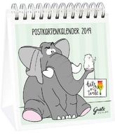 Katz & Tinte Postkartenkalender 2019