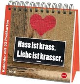 Barbara. Bekleben verboten Aufstell-Postkartenkalender 2019