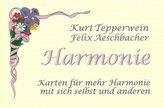 Harmonie, Meditationskarten
