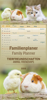 Familienplaner Tierfreundschaften 2019
