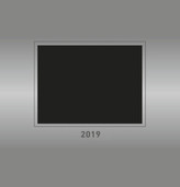 Foto-Bastelkalender - silber 2019