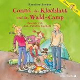 Conni, das Kleeblatt und das Wald-Camp, 2 Audio-CDs