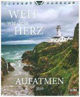 Aufatmen 2019 - Postkartenkalender