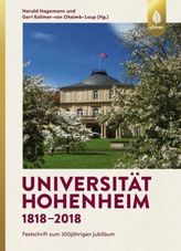 Universität Hohenheim 1818-2018