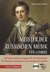 Meister der russischen Musik für Gitarre, m. 1 Audio-CD