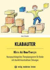 KLABAUTER - Kleine Auf-Bau-Therapie, m. CD-ROM