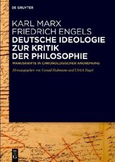 Deutsche Ideologie Zur Kritik der Philosophie