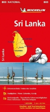 Michelin Karte Sri Lanka