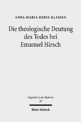 Die theologische Deutung des Todes bei Emanuel Hirsch