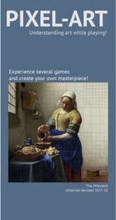 Pixel-Art Game.The Milkmaid