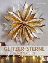 Glitzer-Sterne aus Papiertüten