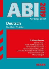 Abi - auf einen Blick! Deutsch Nordrhein-Westfalen 2019