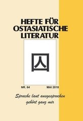 Hefte für ostasiatische Literatur 64
