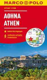 MARCO POLO Cityplan Athen 1:12000