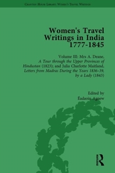  Women\'s Travel Writings in India 1777-1854