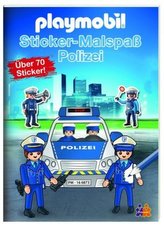 Playmobil. Mein Sticker-Malbuch Polizei