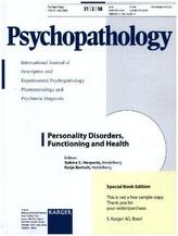 Personality Disorders, Functioning and Health