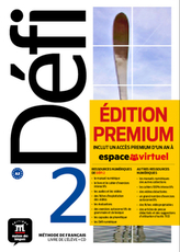 Défi (A2) - Livre de l'élève + CD + Édition Premium. Bd.2