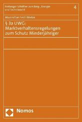 3a UWG: Marktverhaltensregelungen zum Schutz Minderjähriger