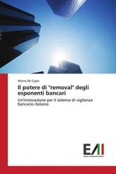 Il potere di removal degli esponenti bancari