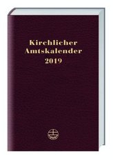 Kirchlicher Amtskalender 2019 - rot