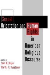  Sexual Orientation and Human Rights in American Religious Discourse