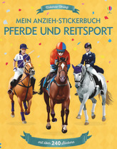 Mein Anzieh-Stickerbuch: Pferde und Reitsport