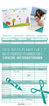 Foto-Bastelplaner für 2019 - Bastelkalender / Do it yourself calendar