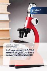 IHC expression of COX-2, MMP-9 &Cyclin D1 in the salivary MEC and AdCC