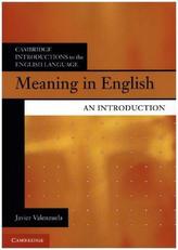 Meaning in English