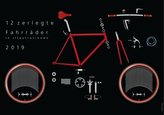 12 zerlegte Fahrräder in Illustrationen 2019