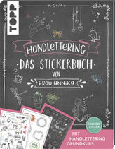 Handlettering. Das Stickerbuch von Frau Annika