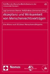 Akzeptanz und Wirksamkeit von Menschenrechtsverträgen
