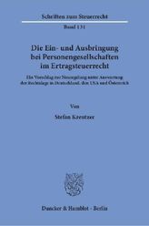 Die Ein- und Ausbringung bei Personengesellschaften im Ertragsteuerrecht