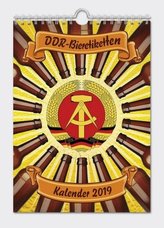DDR-Bieretiketten Kalender 2019