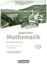 Leistungskurs - 3. Halbjahr - Qualifikationsphase, Lösungen zum Schülerbuch