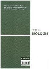 6. Jahrgangsstufe - Natur und Technik: Biologie, Lösungen