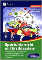 Sportunterricht mit Erstklässlern