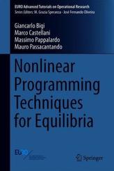 Nonlinear Programming Techniques for Equilibria