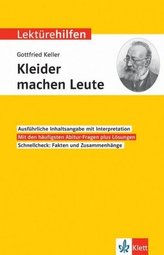 Lektürehilfen Gottfried Keller Kleider machen Leute