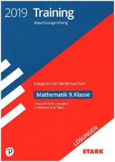 Training Abschlussprüfung 2019 - Hauptschule Niedersachsen - Mathematik 9. Klasse Lösungen