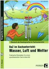 DaZ im Sachunterricht: Wasser, Luft und Wetter, m. CD-ROM