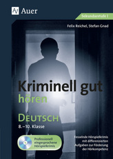 Kriminell gut hören Deutsch 8-10, m. Audio-CD