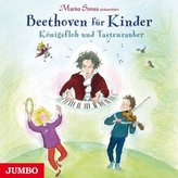 Marko Simsa präsentiert: Beethoven für Kinder. Königsfloh und Tastenzauber, 1 Audio-CD
