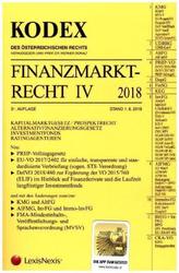 KODEX Finanzmarktrecht 2018. Bd.4