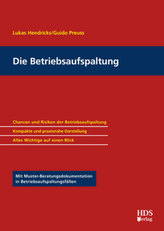 Die Betriebsaufspaltung