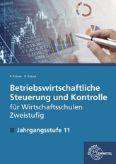 Betriebswirtschaftliche Steuerung und Kontrolle für Wirtschaftsschulen Zweistufig, 11. Klasse, Lehrbuch