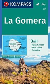Kompass Karte La Gomera