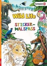 Schleich Wild Life - Sticker-Malspaß